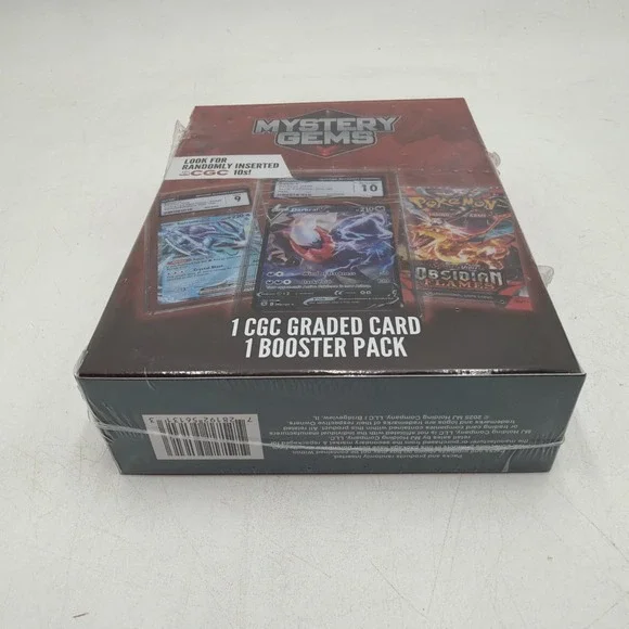 mystery gems 1 graded card Pokemon Mystery Gems Limited Edition Value Box